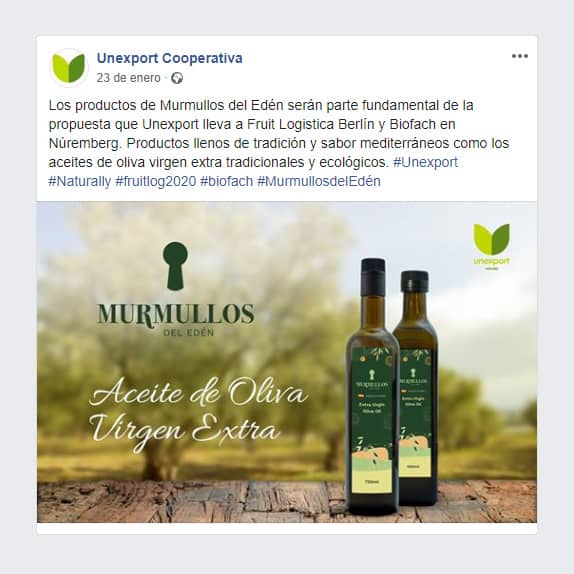 Branding & Packaging | Murmullos del Edén, Unexport 30